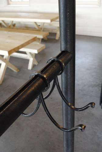 chopfholz garderobe haken